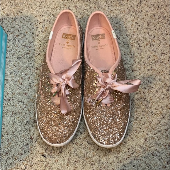Kate Spade Glitter Keds - Picture 1 of 7